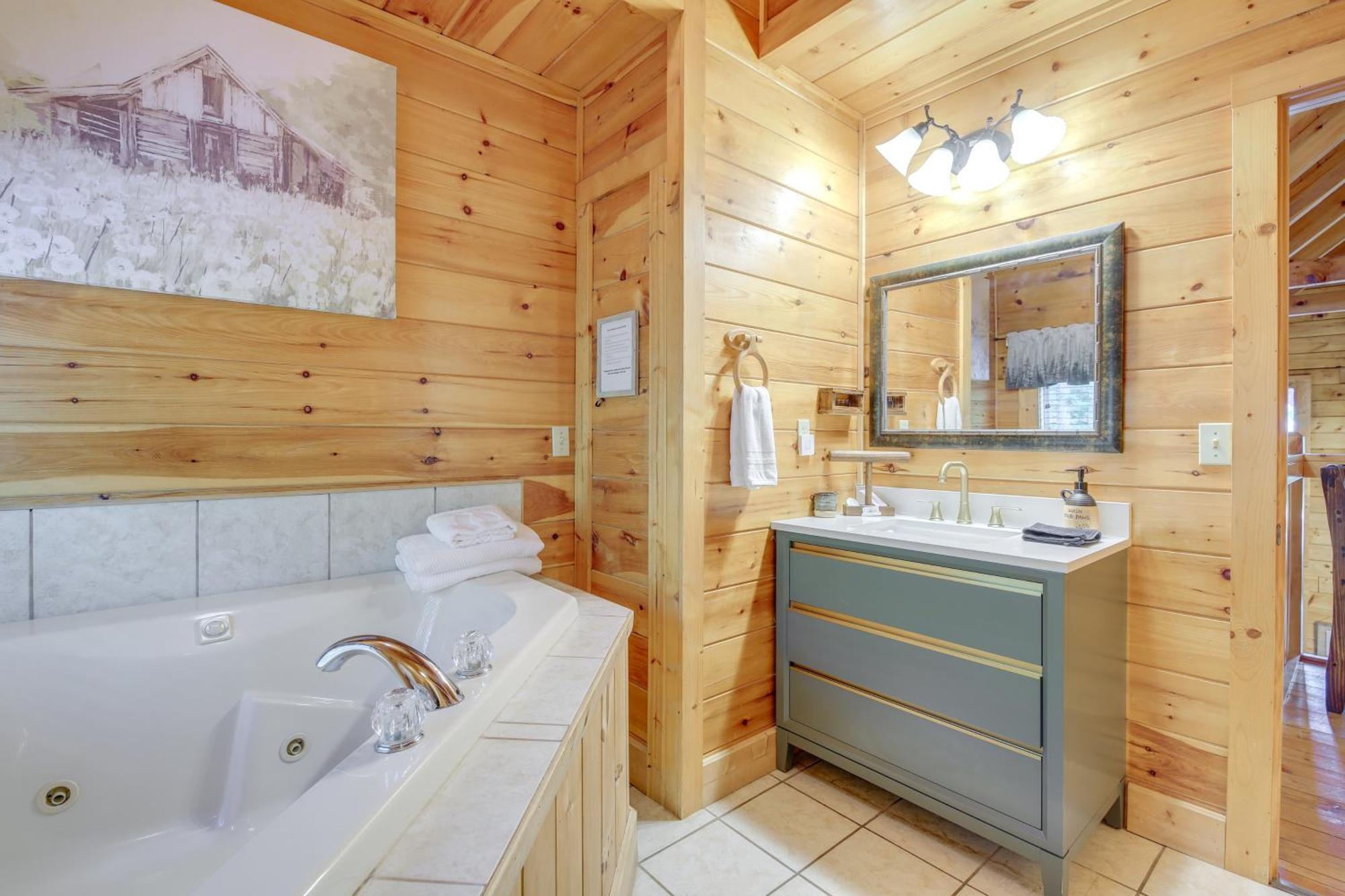 Sevierville Cabin With Deck Minutes To Pigeon Forge Exterior photo