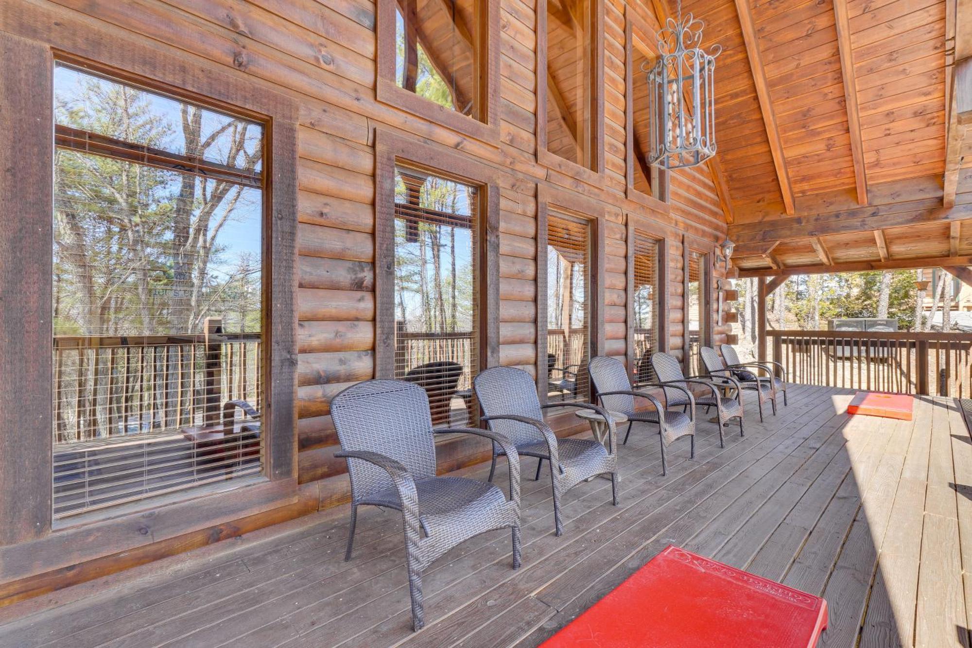 Sevierville Cabin With Deck Minutes To Pigeon Forge Exterior photo