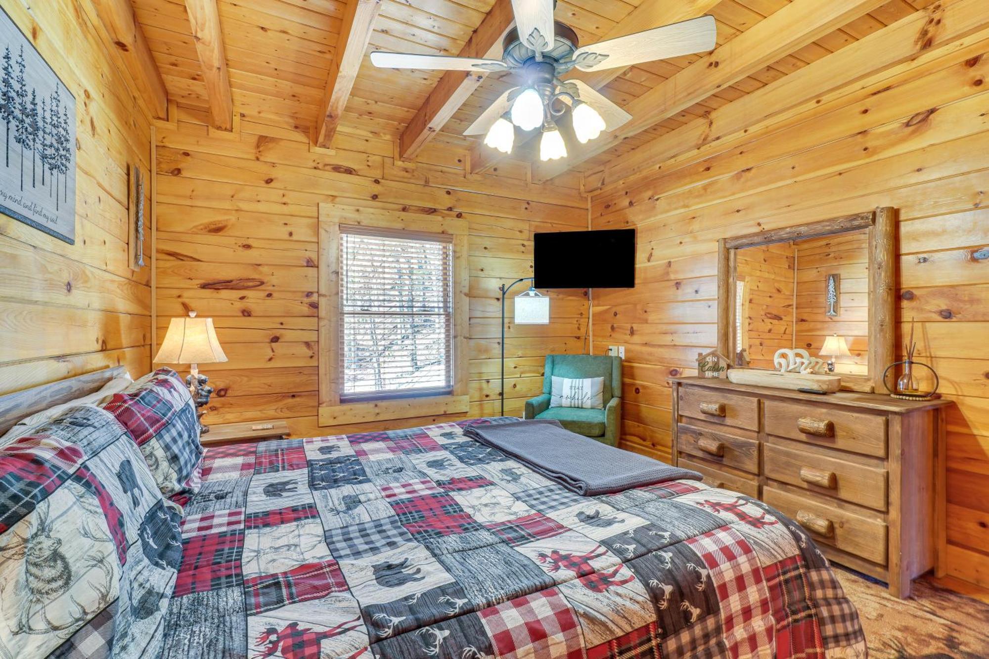 Sevierville Cabin With Deck Minutes To Pigeon Forge Exterior photo
