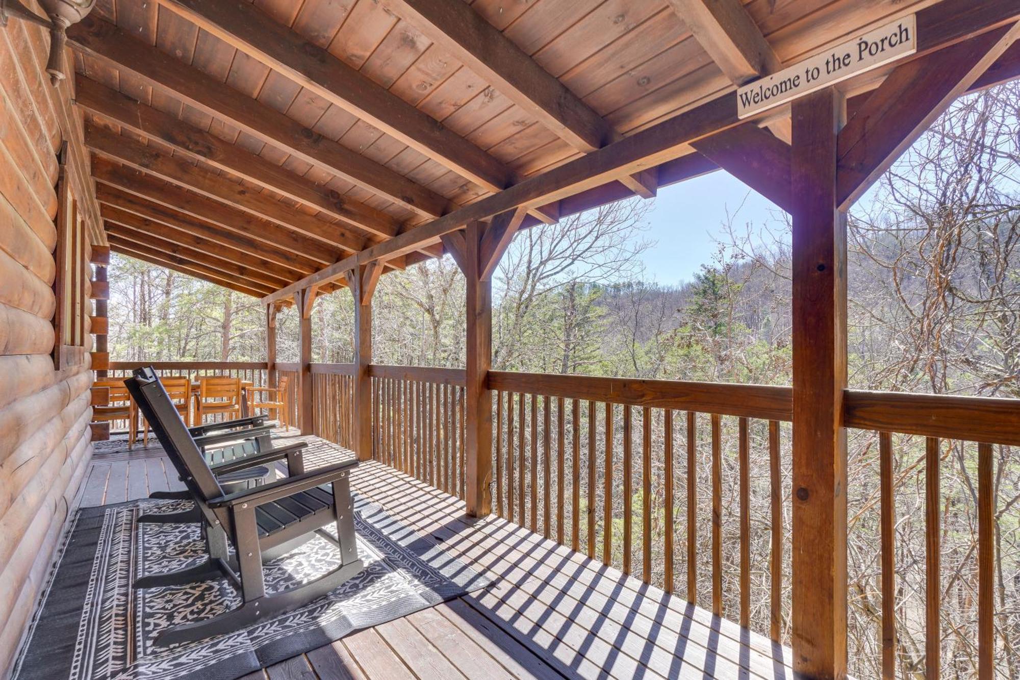 Sevierville Cabin With Deck Minutes To Pigeon Forge Exterior photo